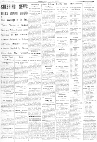 Issue page