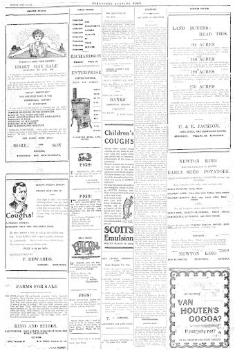 Issue page