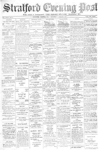 Issue page