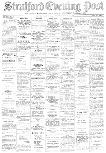 Issue page