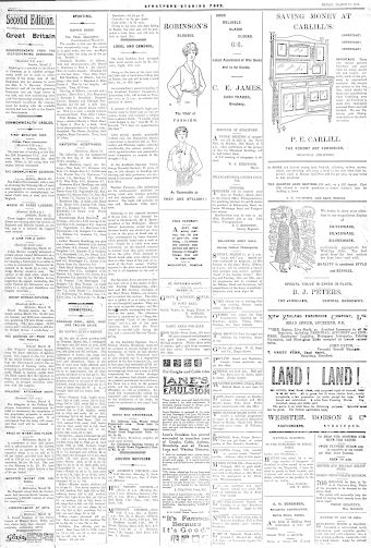 Issue page