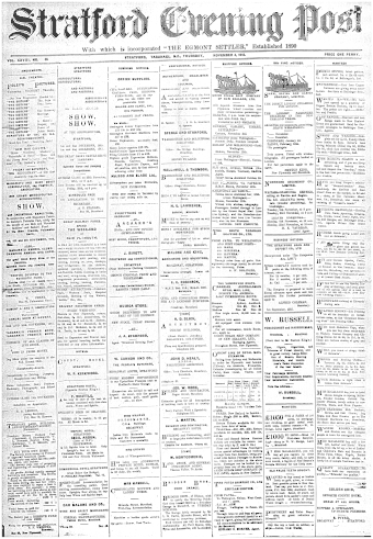 Issue page