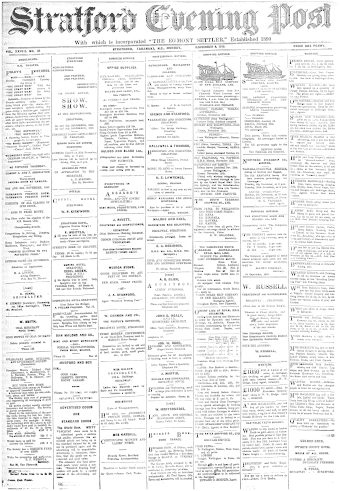 Issue page