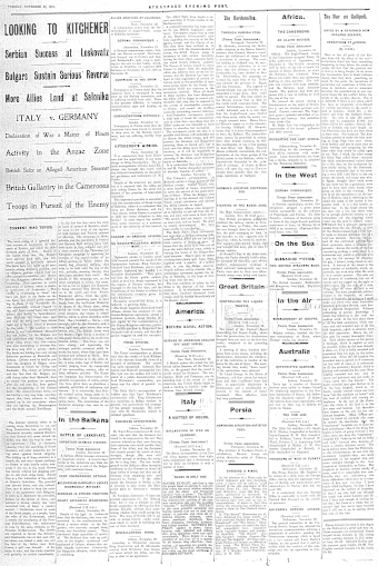 Issue page