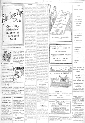 Issue page