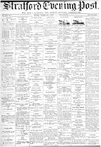 Issue page