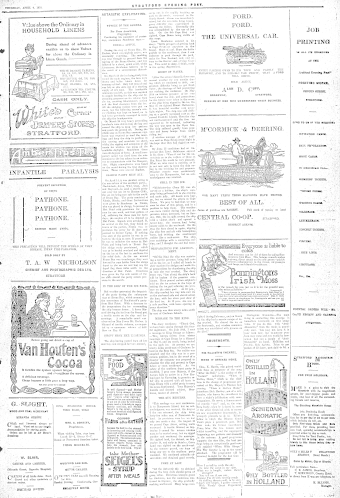 Issue page