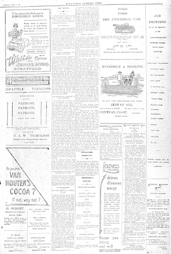 Issue page