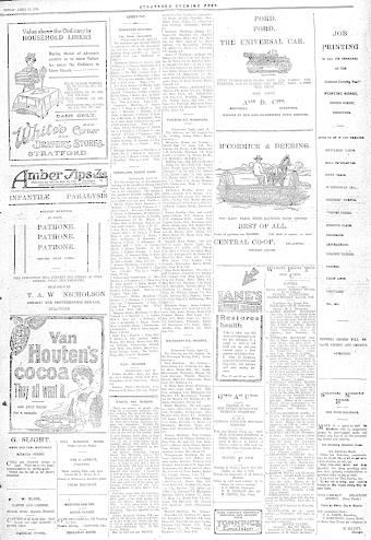 Issue page