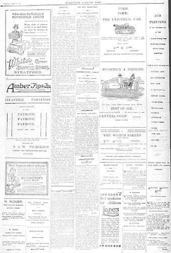 Issue page