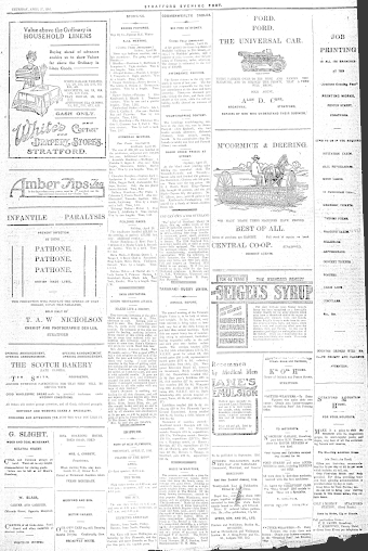Issue page