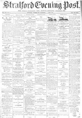 Issue page