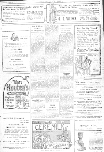 Issue page