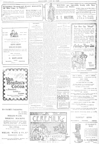 Issue page