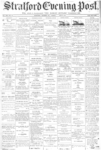 Issue page