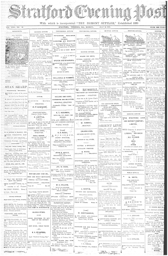 Issue page
