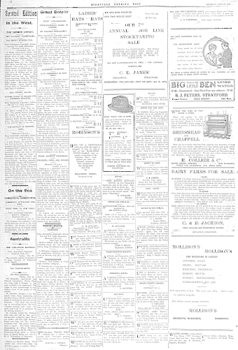 Issue page