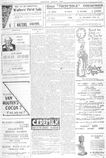 Issue page