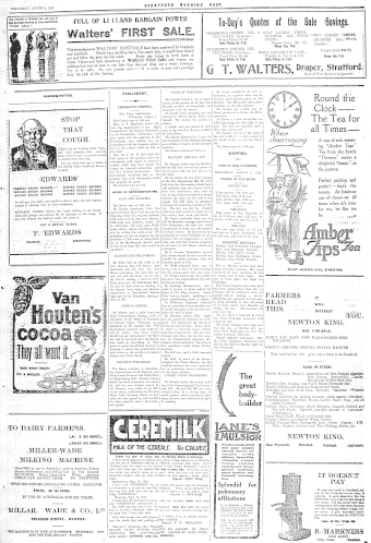 Issue page