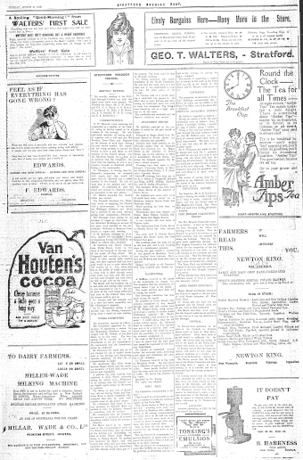 Issue page