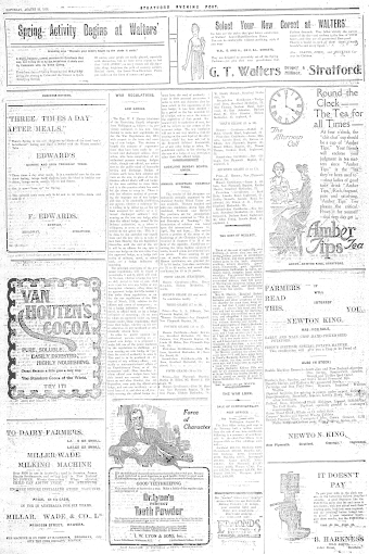 Issue page