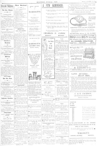 Issue page