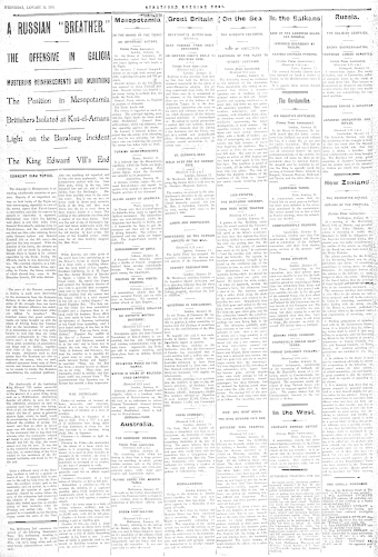 Issue page