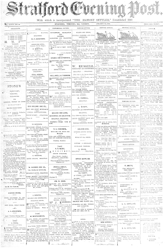 Issue page