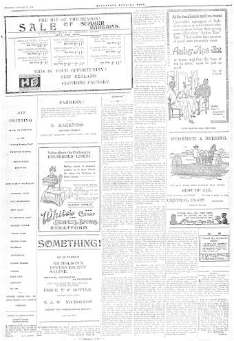 Issue page