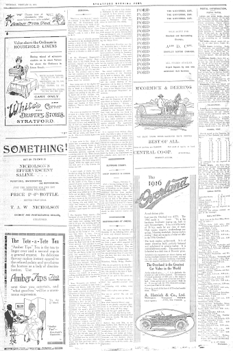 Issue page