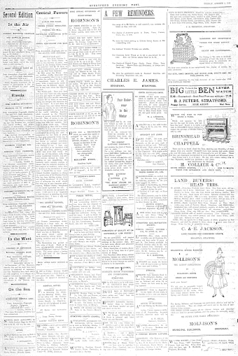 Issue page