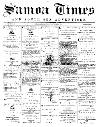 Issue page