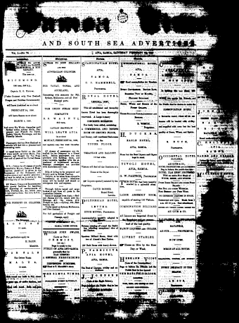Issue page