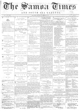 Issue page