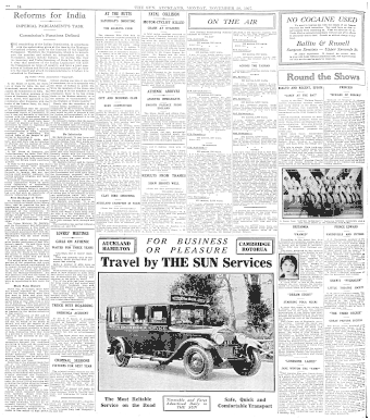 Issue page