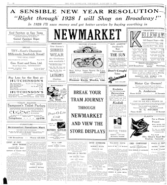 Issue page