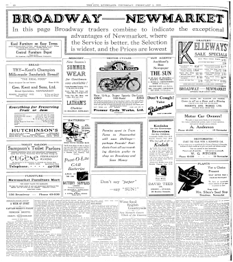 Issue page