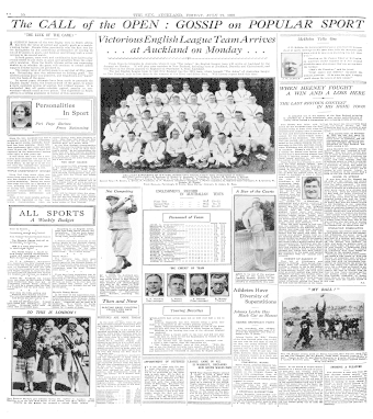 Issue page