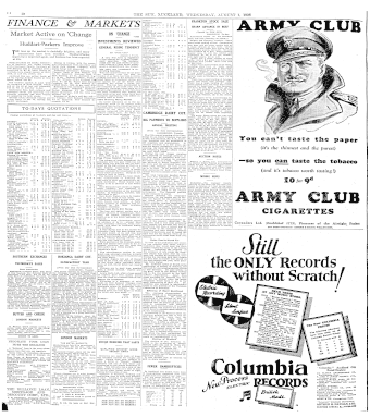 Issue page