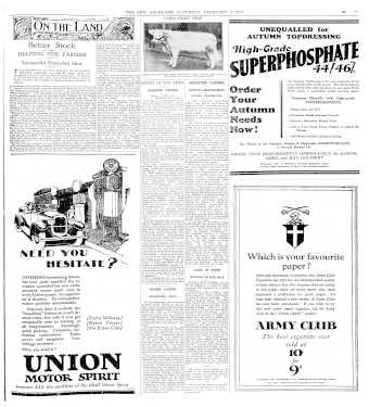 Issue page