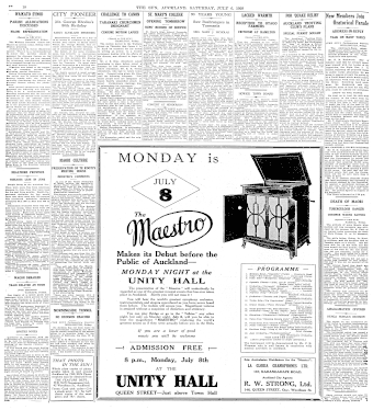 Issue page