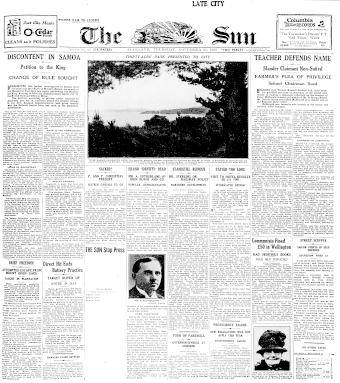 Issue page