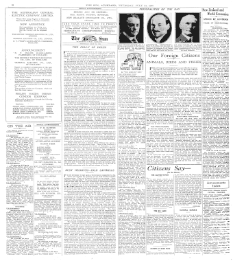 Issue page