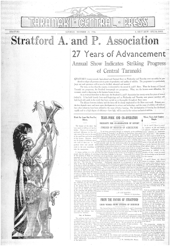 Issue page