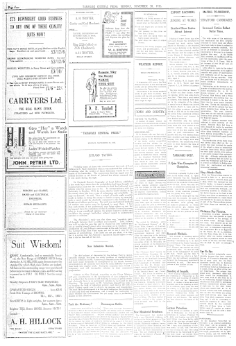 Issue page