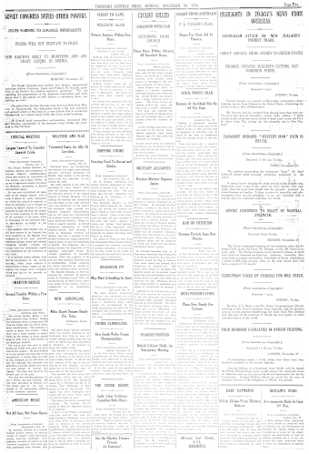 Issue page