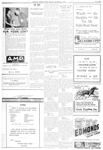 Issue page