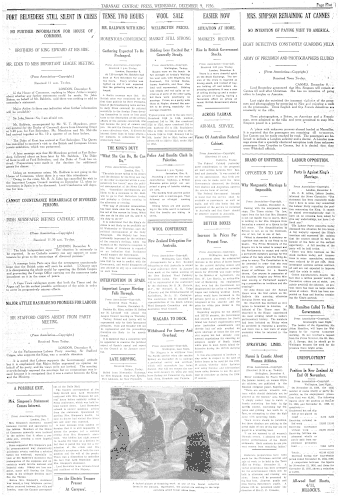 Issue page