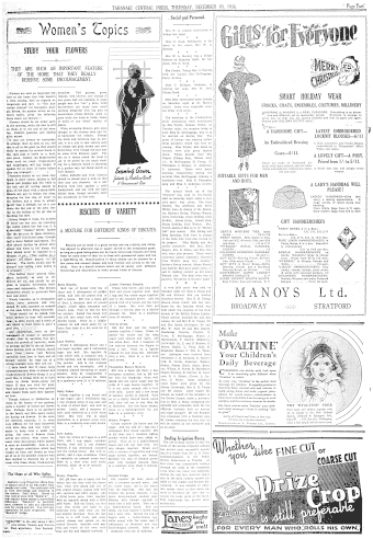 Issue page