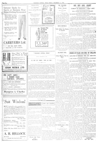 Issue page